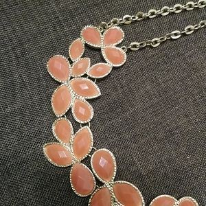 Coral and gold necklace